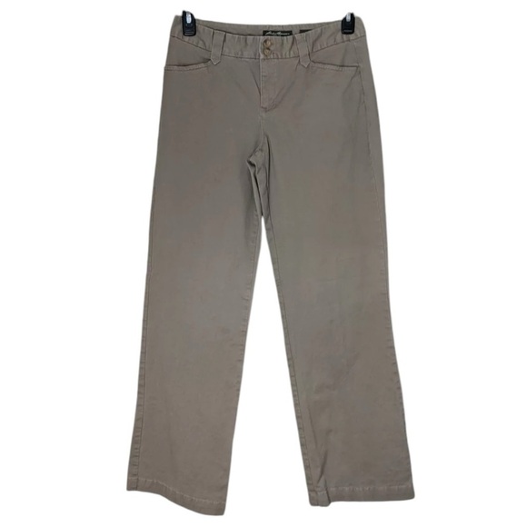 Eddie Bauer Blakely Fit Tan Taupe Wide-Leg Pants. Size 6 #1466 - Picture 1 of 6